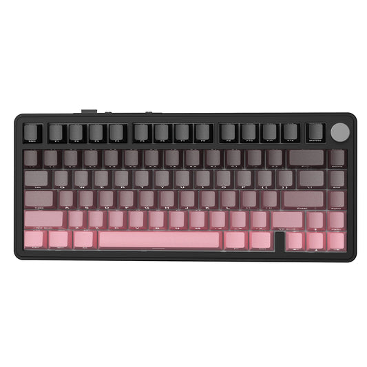 Attack Shark X85 – Teclado Mecánico 75% Tri-Modo con Perilla CNC, RGB y Switch Hot-Swap