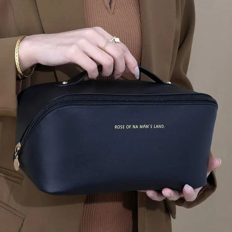 Neceser de Maquillaje para Mujer – Bolsa Organizadora de Cosméticos de Lujo con Cremallera para Viaje