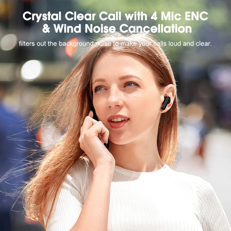QCY T13 ANC – Earbuds In-Ear con ANC, Llamadas Claras y Sonido Envolvente