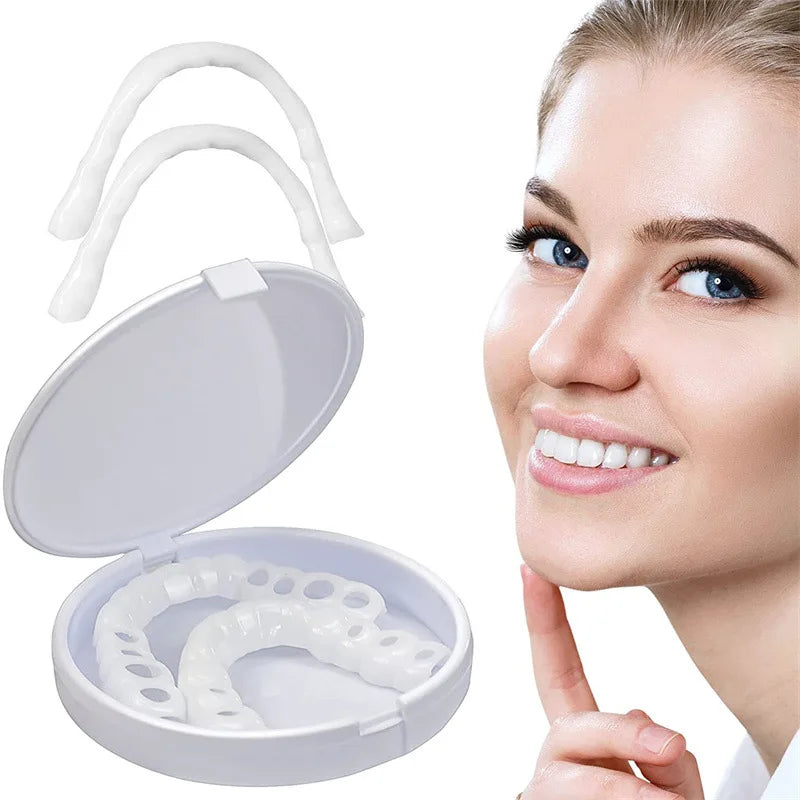 Carilla Dental Temporal – Cubierta Estética para Dientes, Blanqueadora y de Ajuste Perfecto