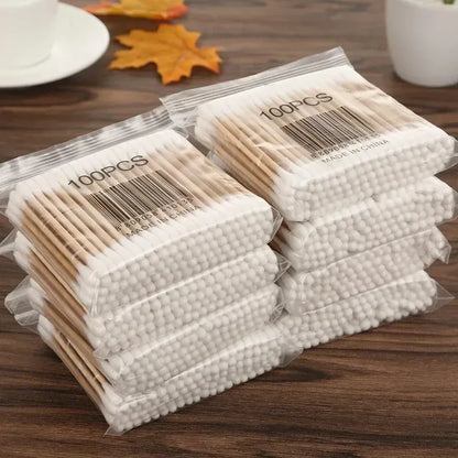 Hisopos para Bebés – 5 Paquetes de 100 Unidades