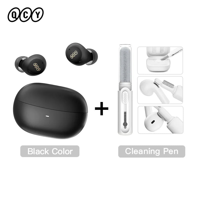 QCY HT07 – Earbuds Inalámbricos Bluetooth 5.2 con ANC 40dB y Micrófonos AI