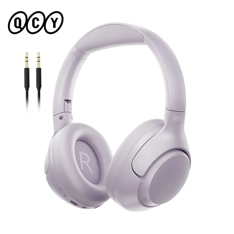 QCY H3 – Auriculares Premium: Bluetooth 5.4, ANC 43dB, Audio de Alta Resolución