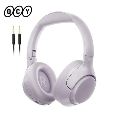 QCY H3 – Auriculares Premium: Bluetooth 5.4, ANC 43dB, Audio de Alta Resolución