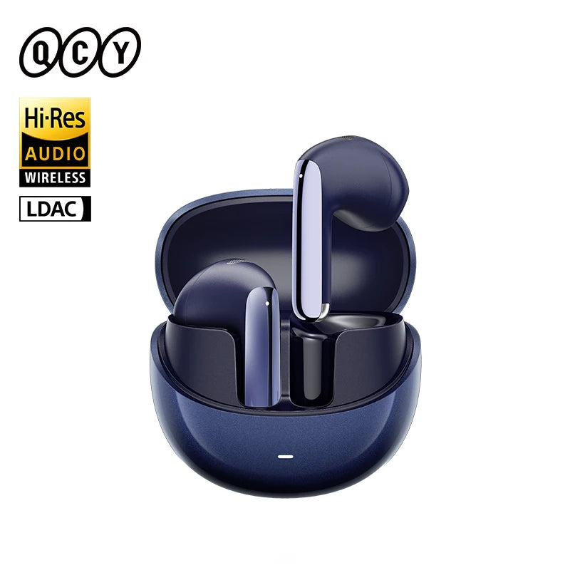 QCY HT10 AilyBuds Pro+ – Auriculares Inalámbricos ANC con Audio Hi-Res LDAC y Bluetooth 5.3