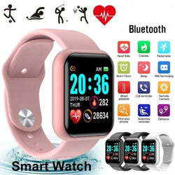 Reloj Inteligente con Control de Música, Llamadas y Fitness – Compatible con Android/iOS