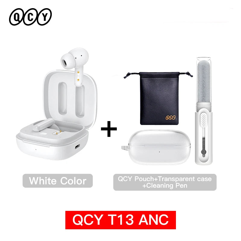 QCY T13 ANC – Earbuds In-Ear con ANC, Llamadas Claras y Sonido Envolvente