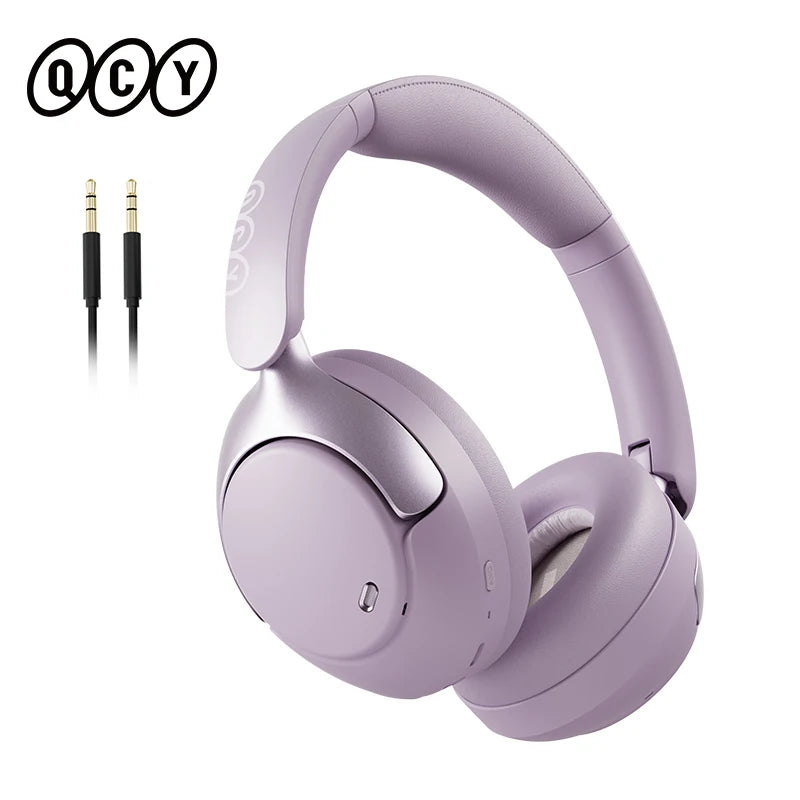 QCY H3 Pro – Headset Inalámbrico Hi-Res con Cancelación Activa de Ruido 50dB y Audio LDAC