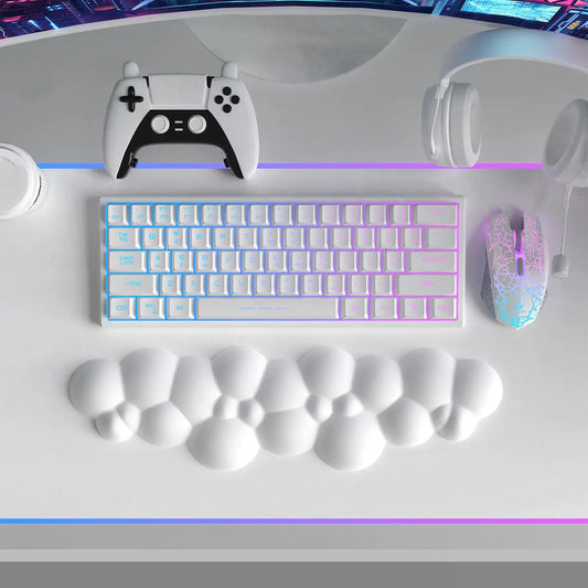 Attack Shark – Reposamuñecas Ergonómico con Espuma de Memoria y Base Antideslizante