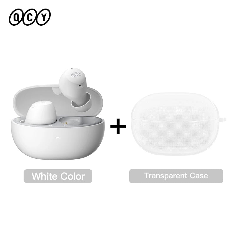 QCY HT07 – Earbuds Inalámbricos Bluetooth 5.2 con ANC 40dB y Micrófonos AI