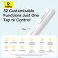 Baseus 3rd Gen Stylus Pen for iPad Wired Charging Stylus Active Tilt Sensitivity Version With Type-C Cable and Active Tip