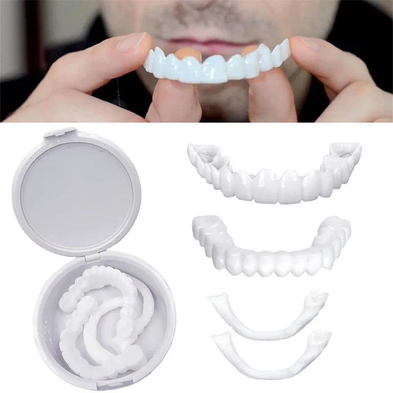 Carilla Dental Temporal – Cubierta Estética para Dientes, Blanqueadora y de Ajuste Perfecto
