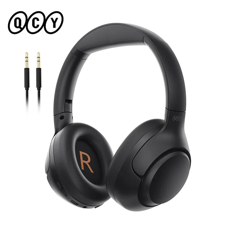 QCY H3 – Auriculares Premium: Bluetooth 5.4, ANC 43dB, Audio de Alta Resolución