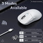 Ratón para juegos Attack Shark X3/X3PRO 4K/8K trimodo, sensor PixArt PAW3395, 26 000 DPI, 49 g ultraligero, Bluetooth/2,4 G inalámbrico/con cable, para PC